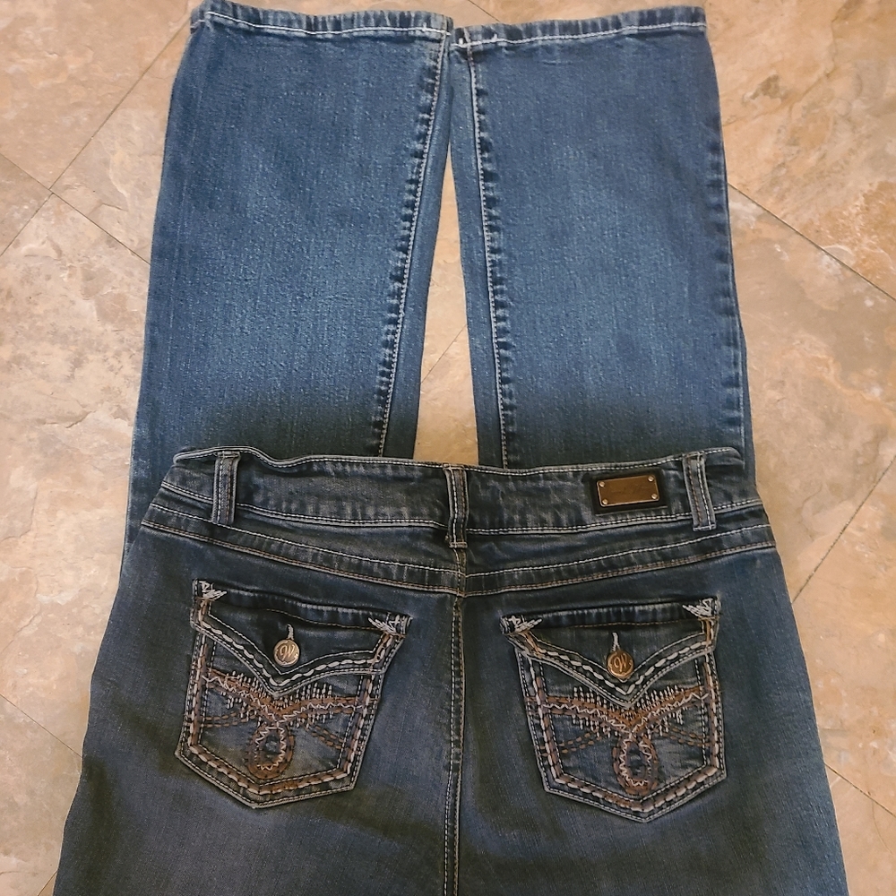 Embellished jeans